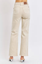 Judy Blue Full Size High Waist Distressed Wide Leg Jeans - Charming Charlie