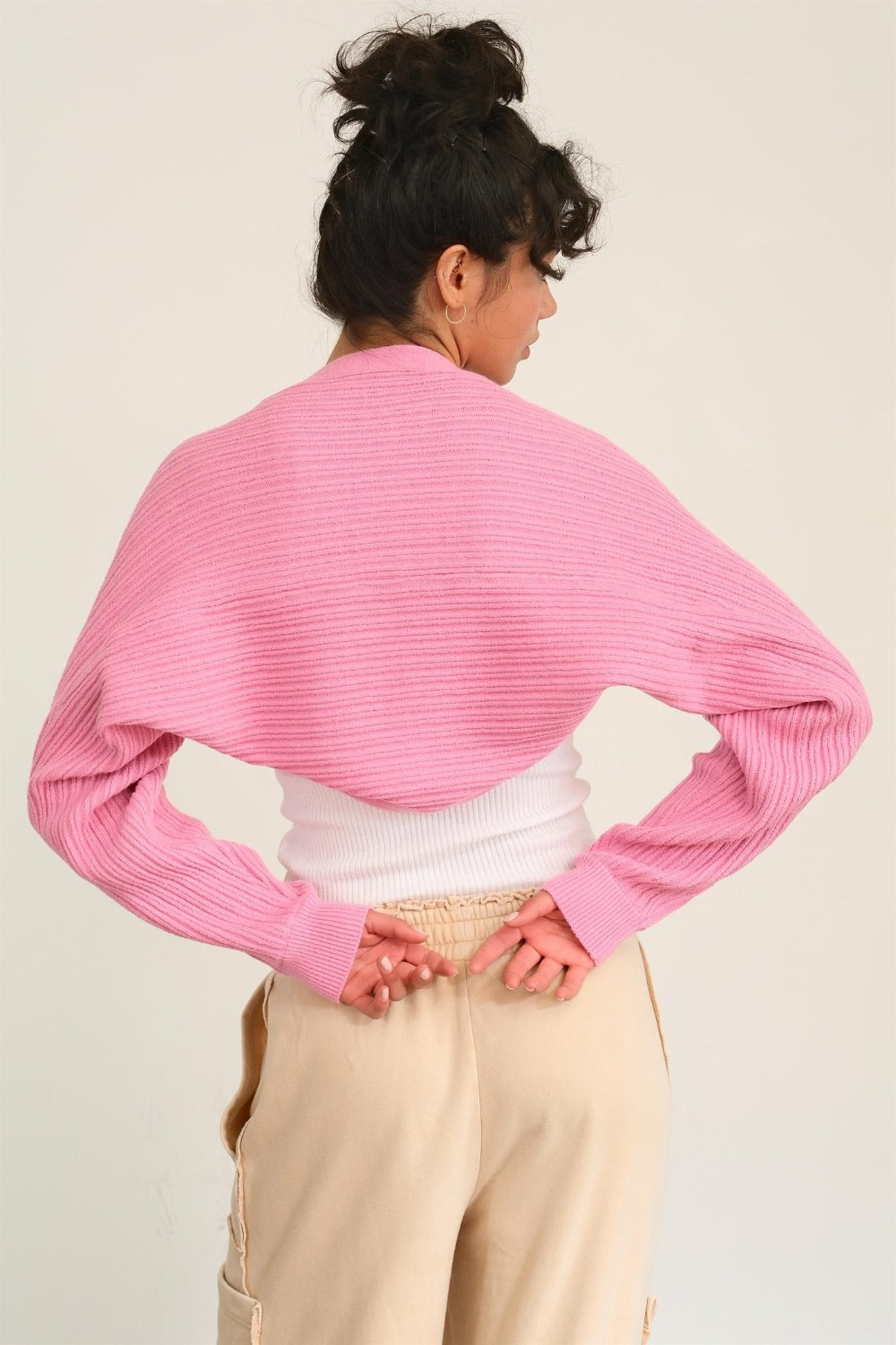 heliopole WOOL HIGHGAUGE CARDIGAN ピンク 38 WOOL HIGHGAUGE CARDIGAN｜HELIOPOLE｜HÉLIOPÔLE（エリオポール）公式