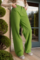 Wide Leg Jeans with Pockets - Charming Charlie