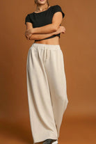 Drawstring Wide Leg Pants - Charming Charlie