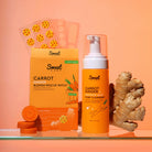 Sweet Chef Carrot Ginger + Salicylic Acid Pore Cleanser - Foaming Face Wash and Gentle Cleanser for Blemish Prone Skin - Brightening Ginger, Pore Minimizer Carrot and Exfoliating Face Wash (5 fl oz) - Charming Charlie