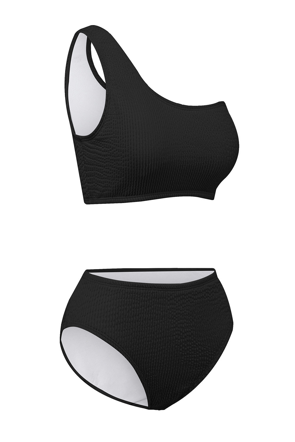 Emery One Shoulder Bikini Two Piece Set