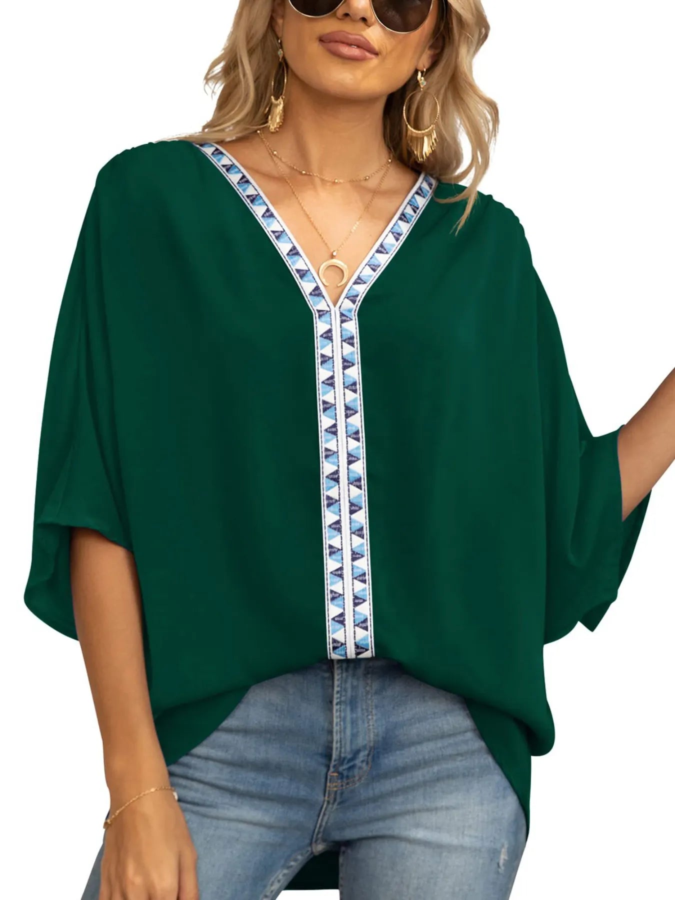 Bat Winged Blouse main image 1
