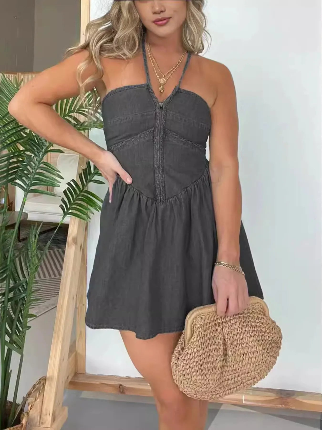 black women's party dress Buy Black Shimmer Tiered Party Dress for Women