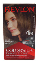 colorsilk Beautiful Color #40 Medium Ash Brown Revlon Hair Color 1 Application Unisex - Charming Charlie