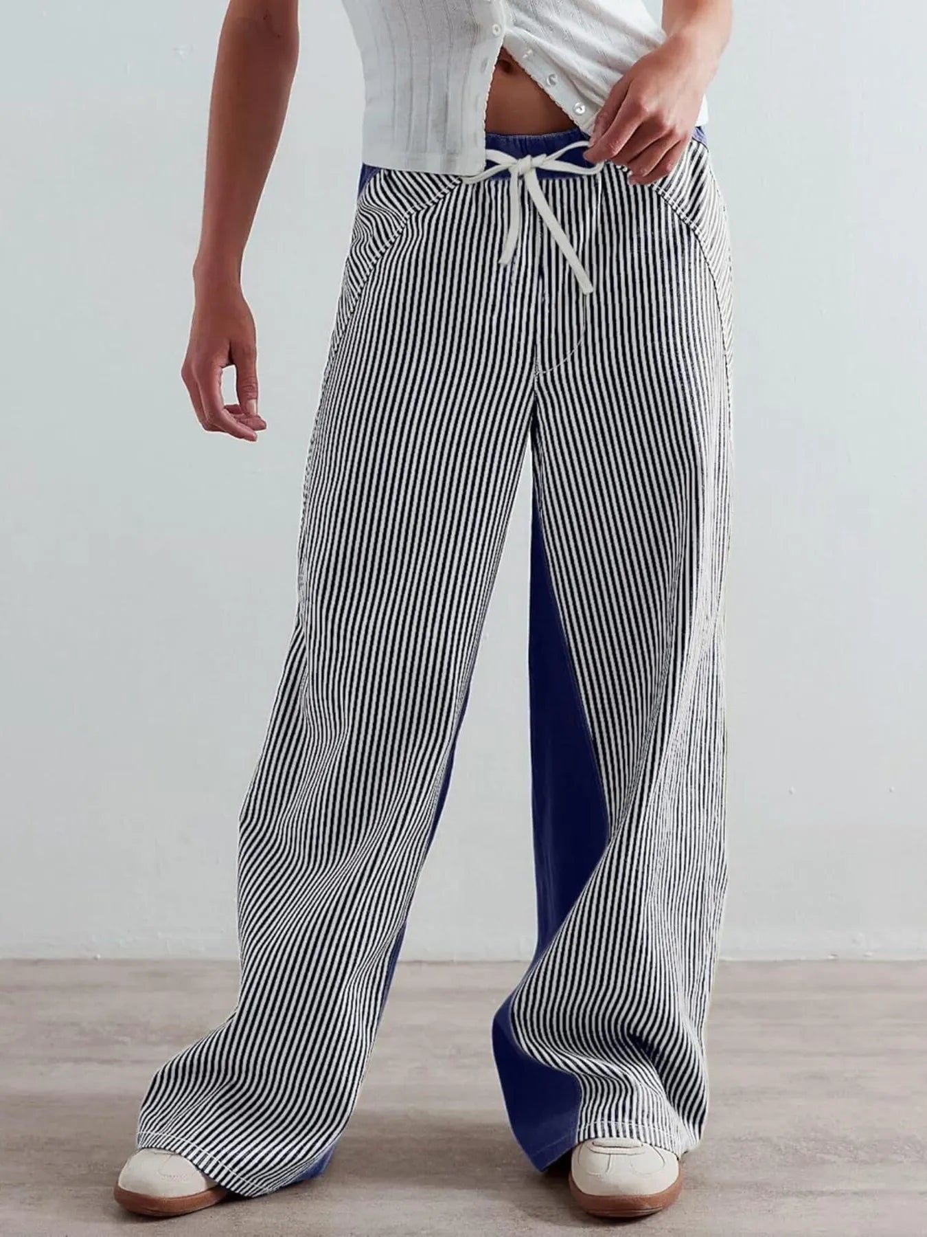 Striped Wide Leg Jeans  Charming Charlie