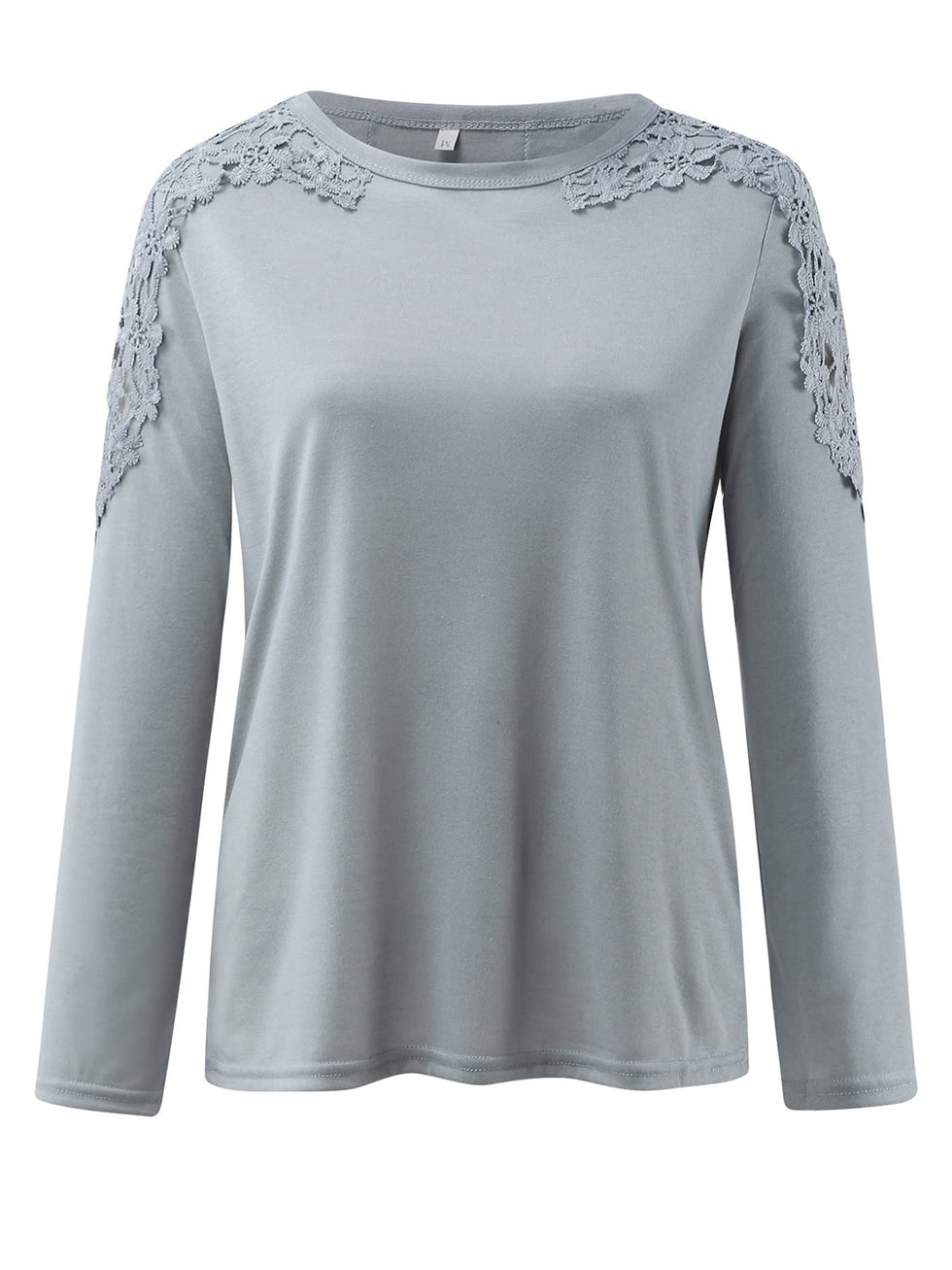 Long Sleeve Tee With Round Neckline main image 1