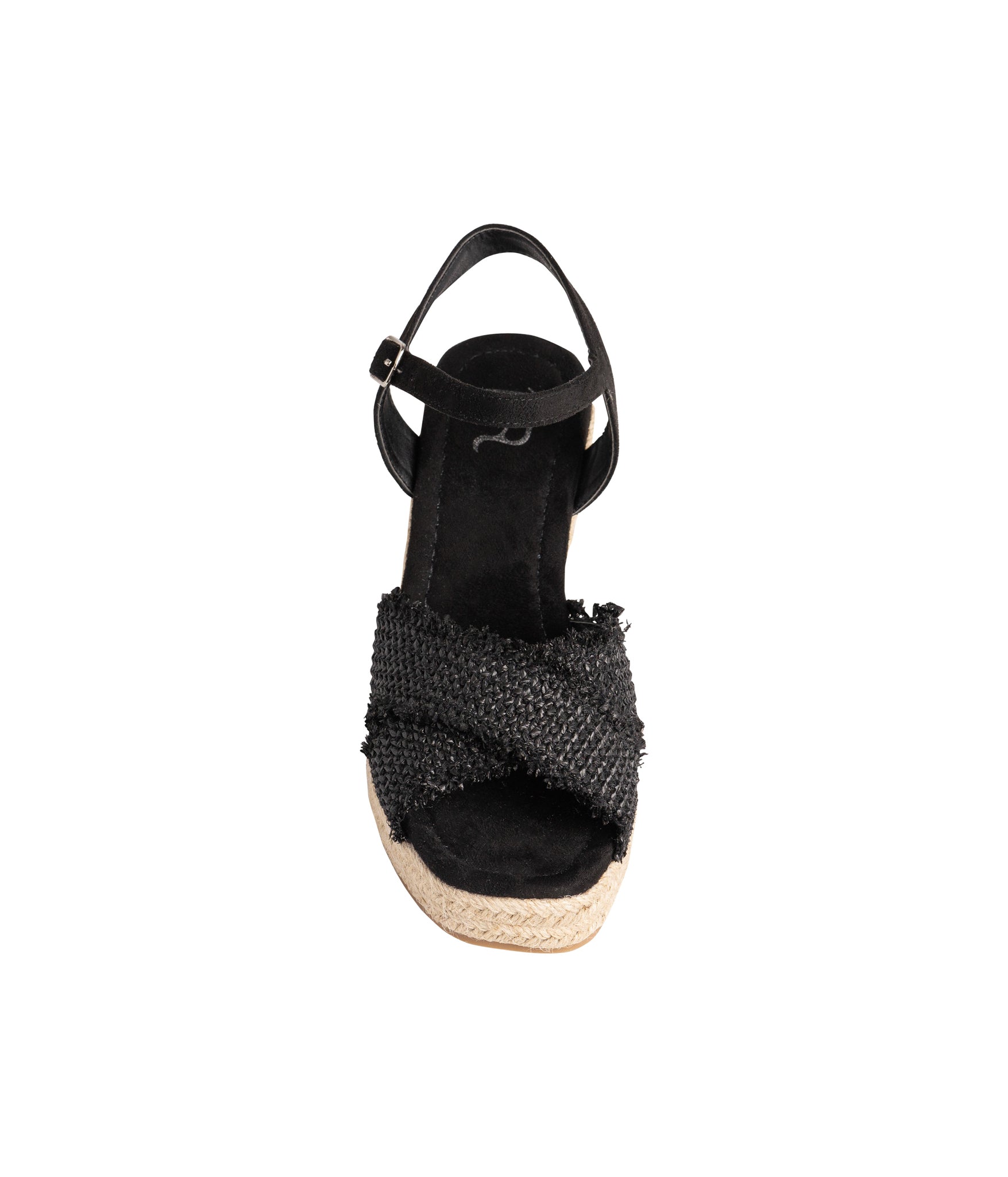 Elinor Wedge in Black - Charming Charlie
