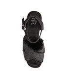 Elinor Wedge in Black - Charming Charlie