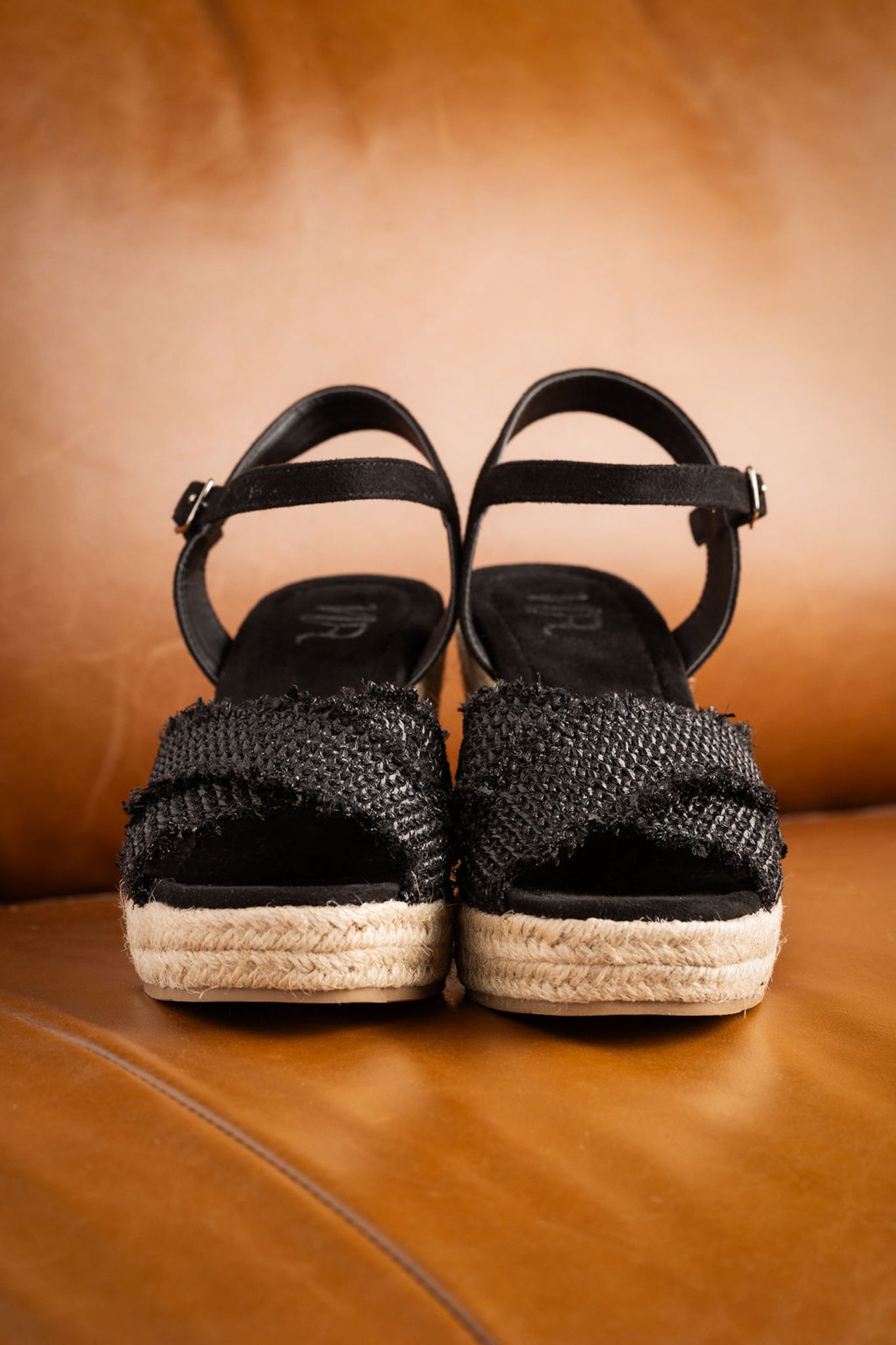 Elinor Wedge in Black - Charming Charlie