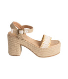 Elise Wedge in Off White - Charming Charlie