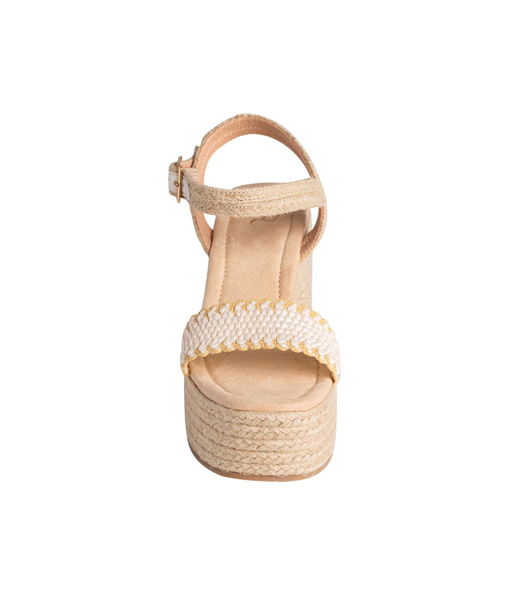 Elise Wedge in Off White - Charming Charlie
