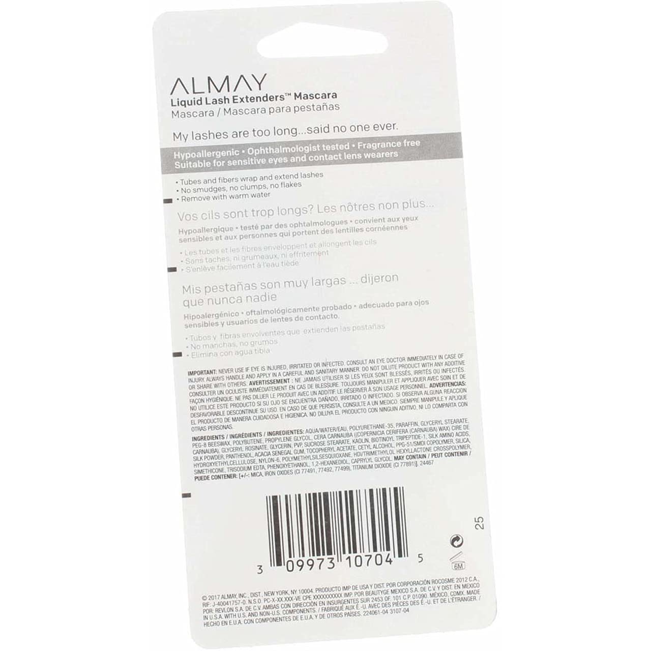 Almay Liquid Lash Extenders Mascara - Charming Charlie
