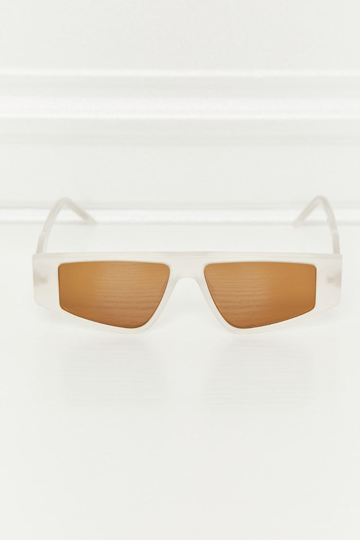 Rectangle TAC Polarization Lens Full Rim Sunglasses