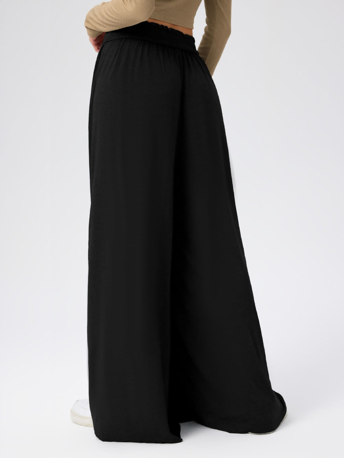High Waist Wide Leg Pants Watermelon pink / L High Waist Wide Leg Pants Watermelon pink / L