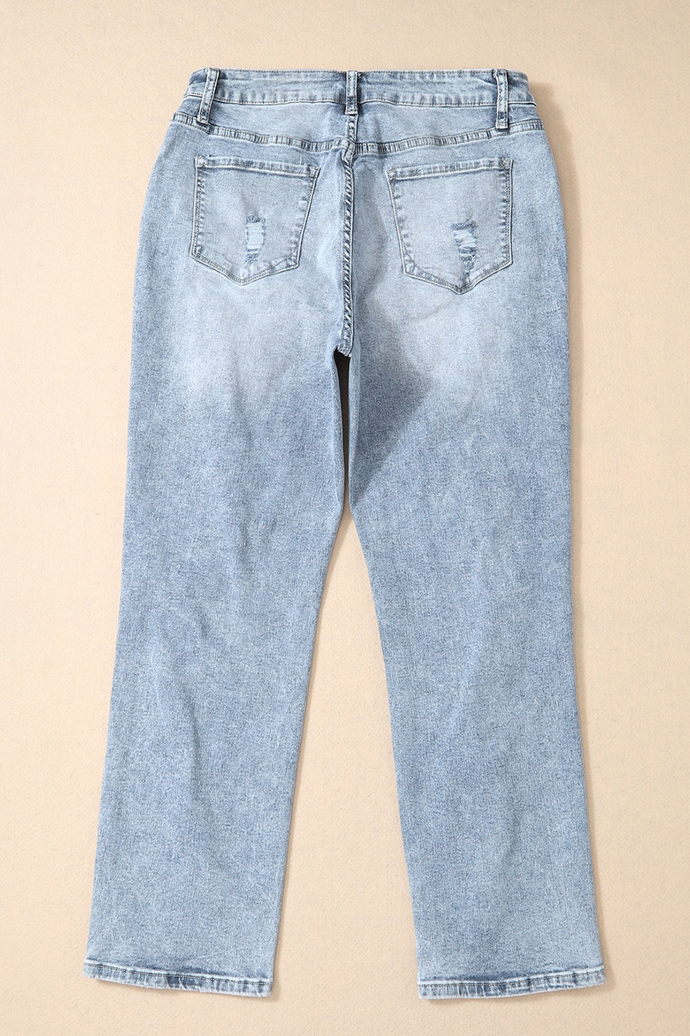 Distressed High Waist Jeans - Charming Charlie