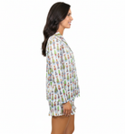 Festive Nutcracker Satin Pajama Long Sleeve Short Set - Charming Charlie