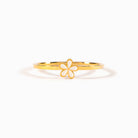 925 Sterling Silver Enamel Flower Ring - Charming Charlie
