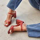 Donnie Heeled Sandal - Charming Charlie