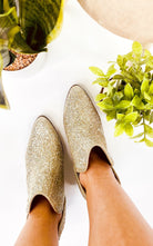 Fiera Booties in Gold - Charming Charlie