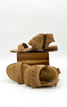 Fringe Star Sandal in Tan - Charming Charlie