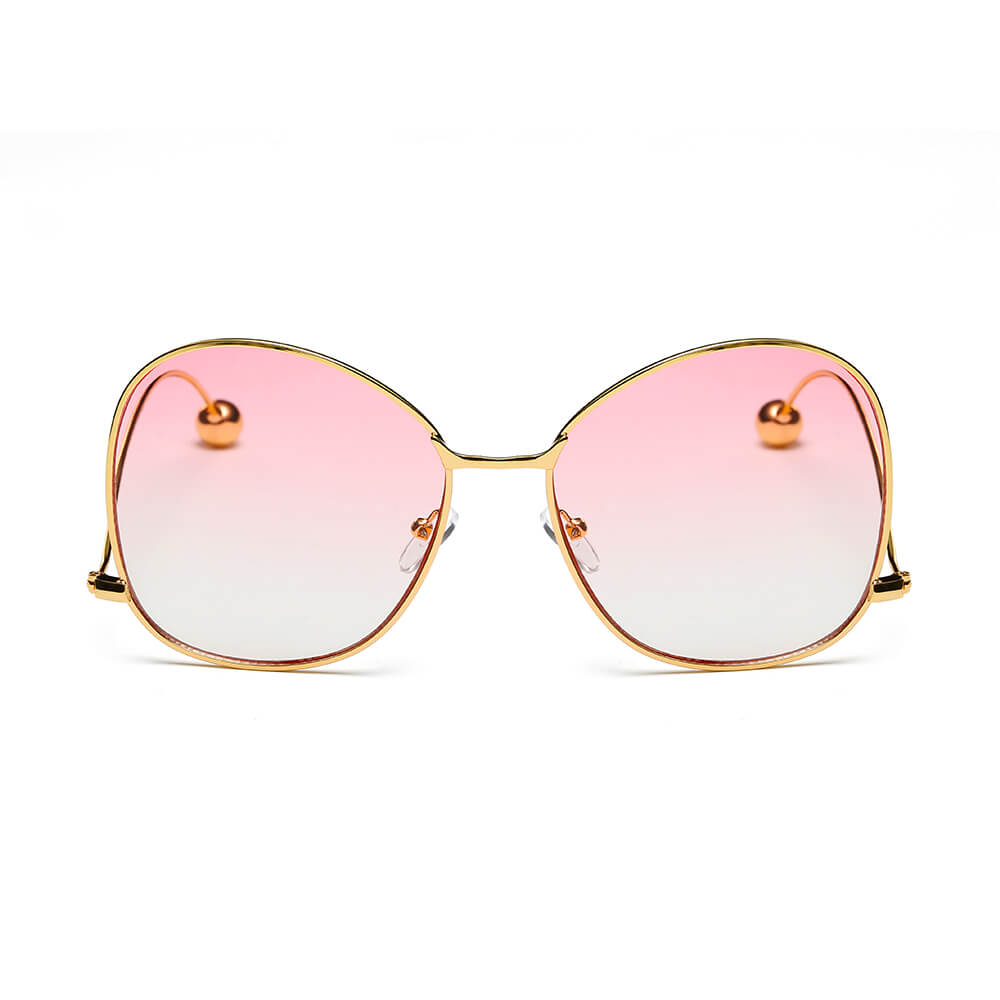 EUGENE | CD05 - Women's Trendy Oversized Pantone Lens Sunglasses - Cramilo Eyewear - Stylish Trendy Affordable Sunglasses Clear Glasses Eye Wear Fashion