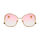 EUGENE | CD05 - Women's Trendy Oversized Pantone Lens Sunglasses - Cramilo Eyewear - Stylish Trendy Affordable Sunglasses Clear Glasses Eye Wear Fashion