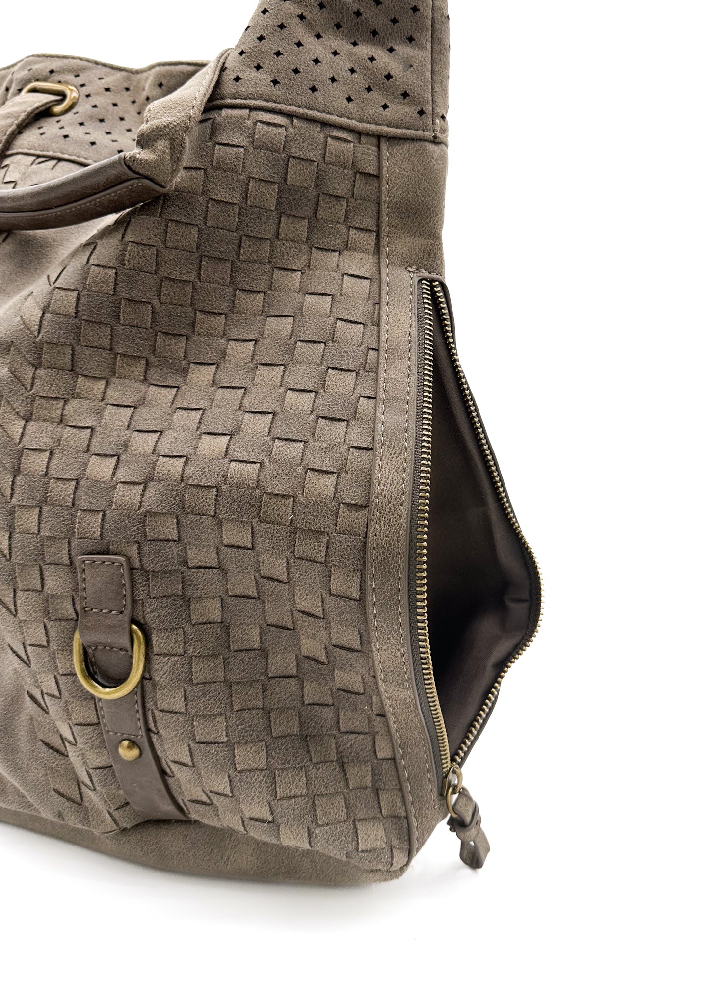Giggy Backpack in Taupe - Charming Charlie