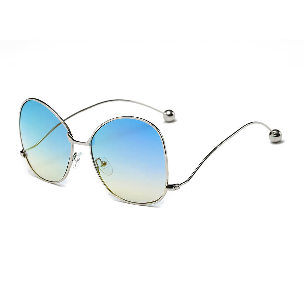 EUGENE | CD05 - Women's Trendy Oversized Pantone Lens Sunglasses - Cramilo Eyewear - Stylish Trendy Affordable Sunglasses Clear Glasses Eye Wear Fashion