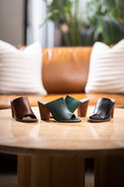 Hallie Heeled Sandal in Black - Charming Charlie