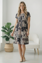 My Favorite Chapter Patchwork Dress - Charming Charlie