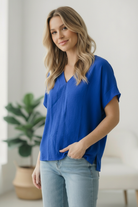 Simply Stunning V-Neck Top - Charming Charlie