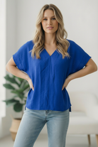 Simply Stunning V-Neck Top - Charming Charlie
