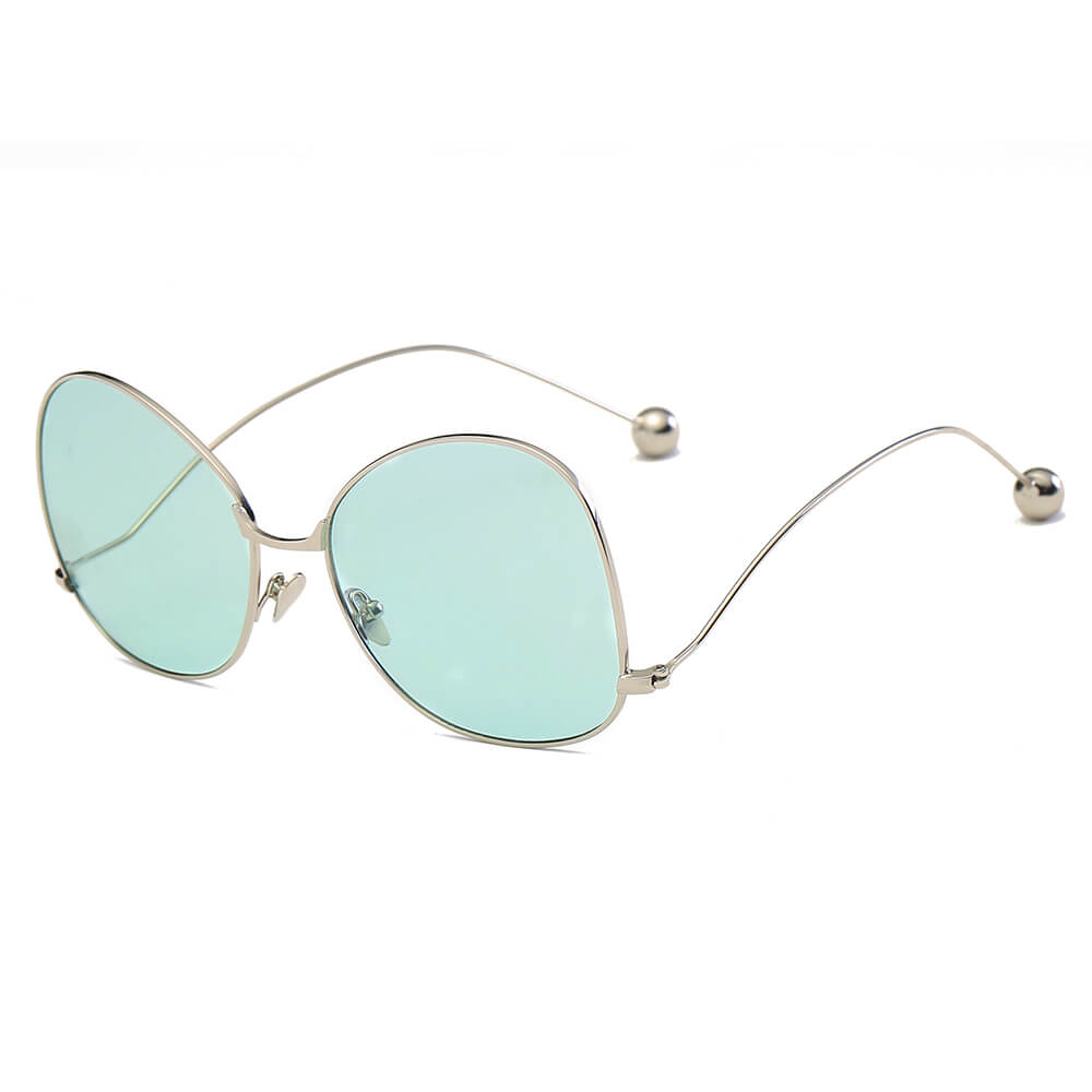 EUGENE | CD05 - Women's Trendy Oversized Pantone Lens Sunglasses - Cramilo Eyewear - Stylish Trendy Affordable Sunglasses Clear Glasses Eye Wear Fashion