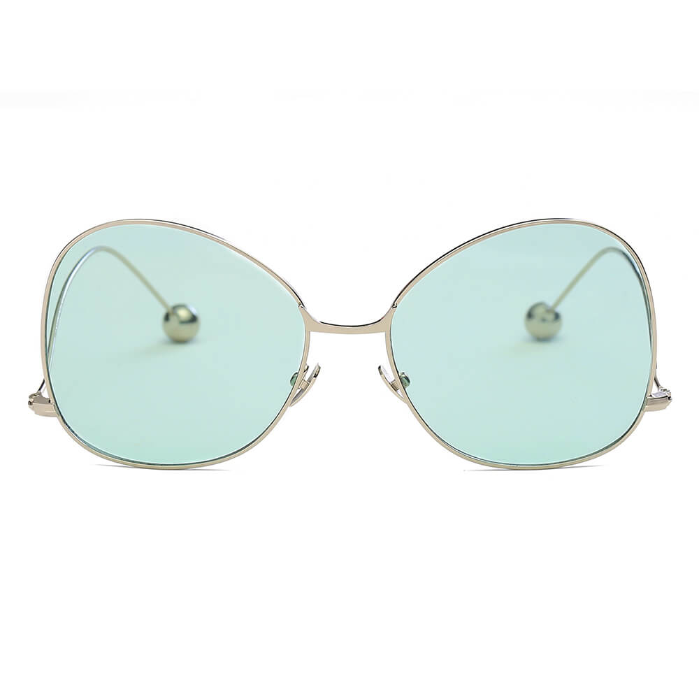 EUGENE | CD05 - Women's Trendy Oversized Pantone Lens Sunglasses - Cramilo Eyewear - Stylish Trendy Affordable Sunglasses Clear Glasses Eye Wear Fashion