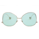 EUGENE | CD05 - Women's Trendy Oversized Pantone Lens Sunglasses - Cramilo Eyewear - Stylish Trendy Affordable Sunglasses Clear Glasses Eye Wear Fashion