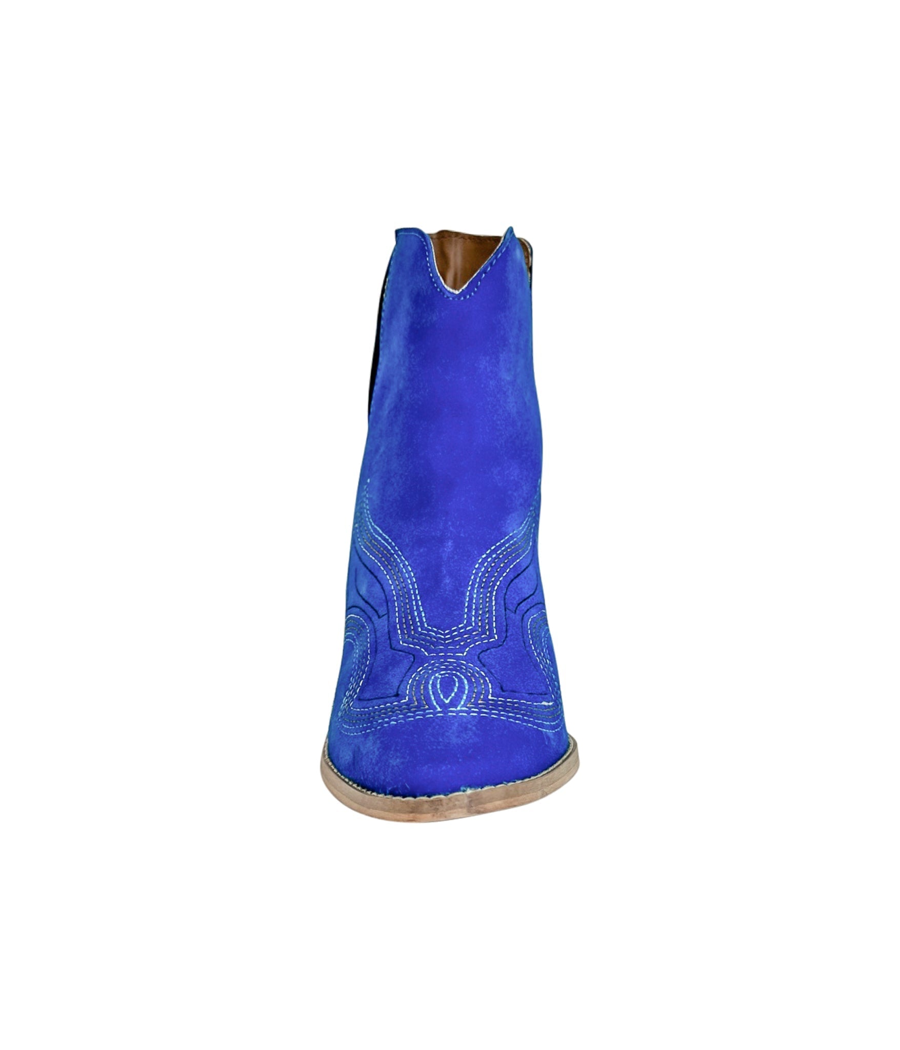 Journee Ankle Boots in Blue - Charming Charlie