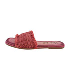 Juana Woven Sandals in Pink - Charming Charlie