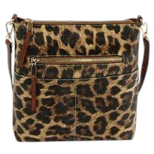 Kaylee Soft PU Vegan Leather 2 in 1 Tote Crossbody Bag - LEO - Crossbody Bags