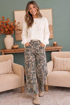 Blending In Camo Cargo Pants - Charming Charlie