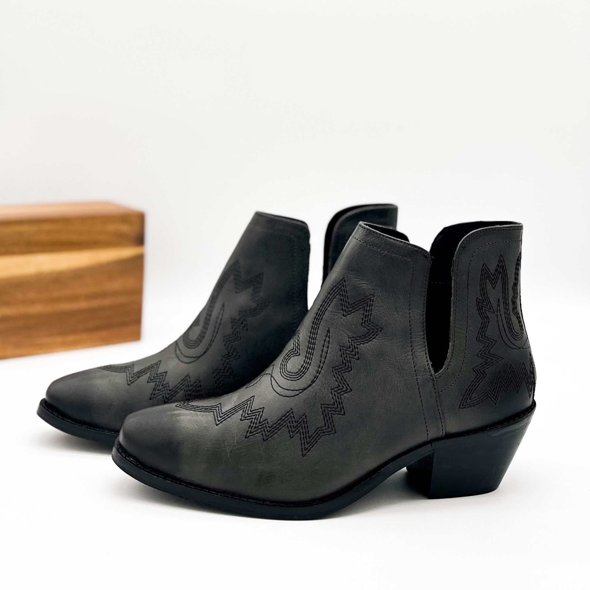 Kickin' Booties in Black - Charming Charlie