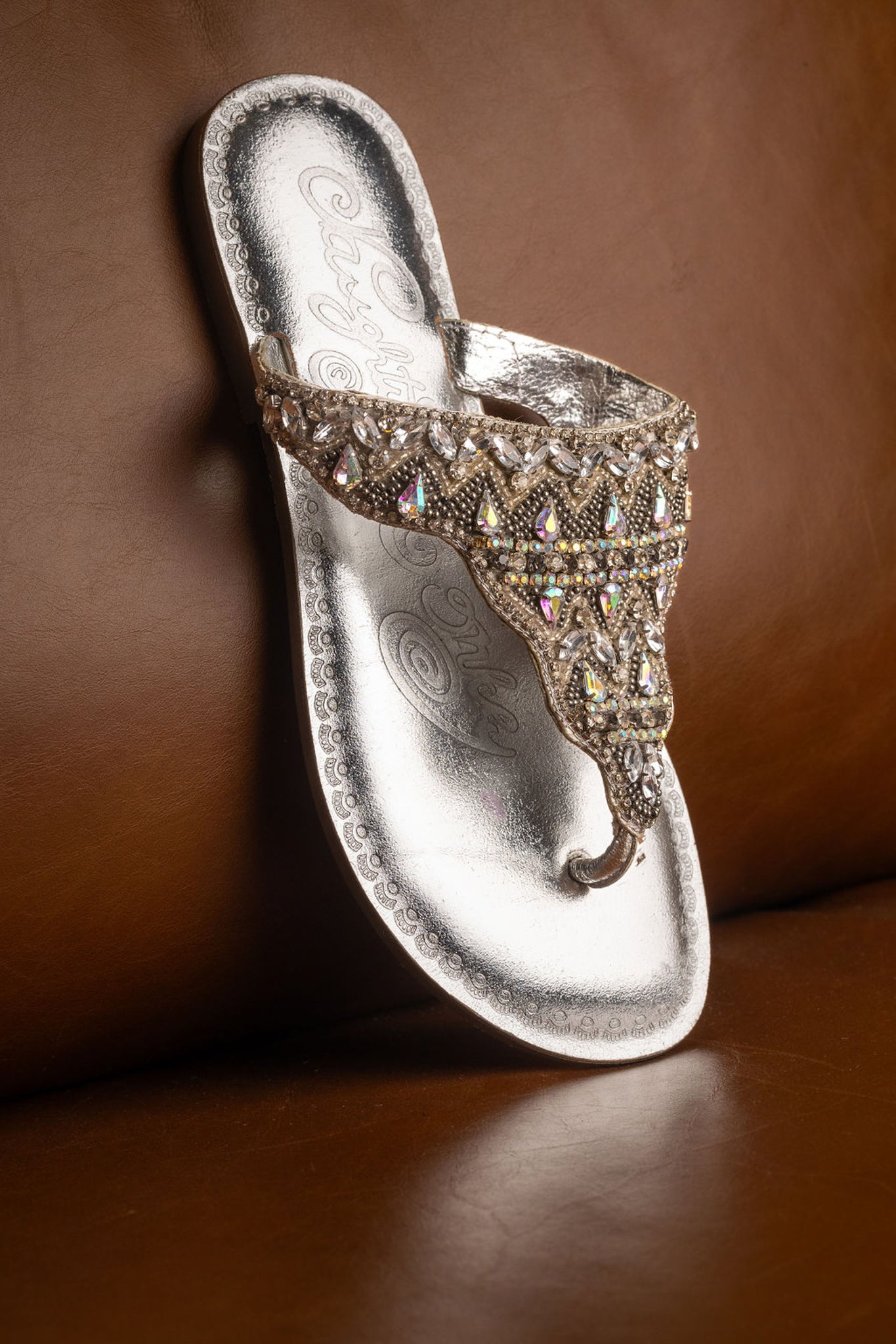 Loving U Sandals in Silver - Charming Charlie