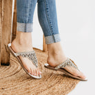 Loving U Sandals in Silver - Charming Charlie