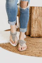 Loving U Sandals in Silver - Charming Charlie