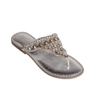 Loving U Sandals in Silver - Charming Charlie