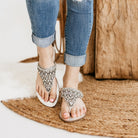 Loving U Sandals in Silver - Charming Charlie