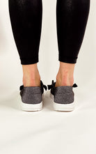 Maco Water Drop Sneaker in Black - Charming Charlie