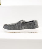 Maco Sneaker in Charcoal - Charming Charlie