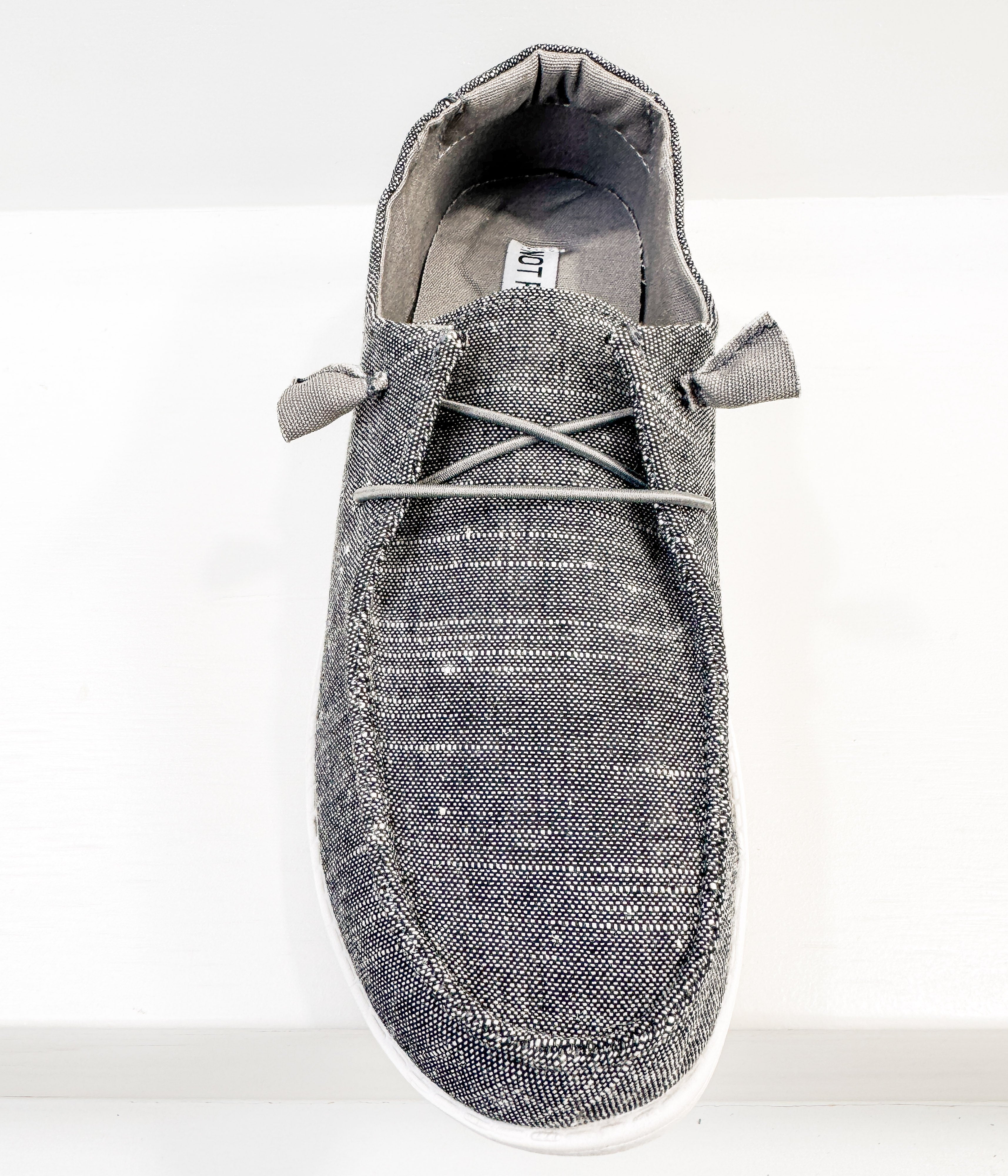 Maco Sneaker in Charcoal - Charming Charlie