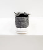 Maco Sneaker in Charcoal - Charming Charlie